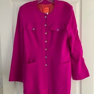 Christian Lacroix Hot Pink Jacket Sz 42
